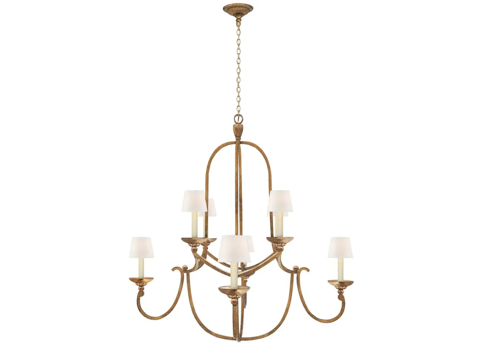 Flemish Med Round Chandelier