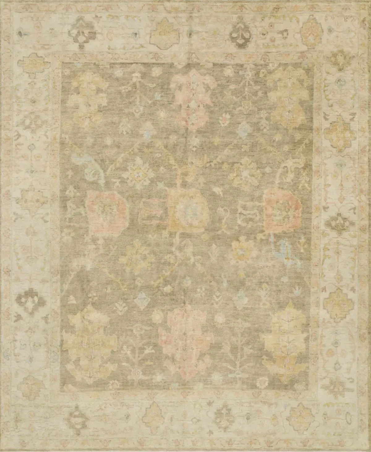 Vincent VC02 Moss Gray/Stone 9'6" x 13'6" Rug