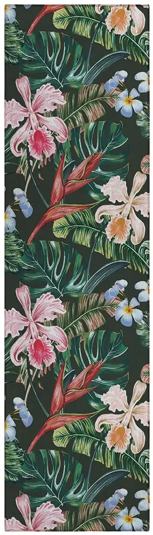 Tropics TC6 Black 2'3" x 7'6" Rug