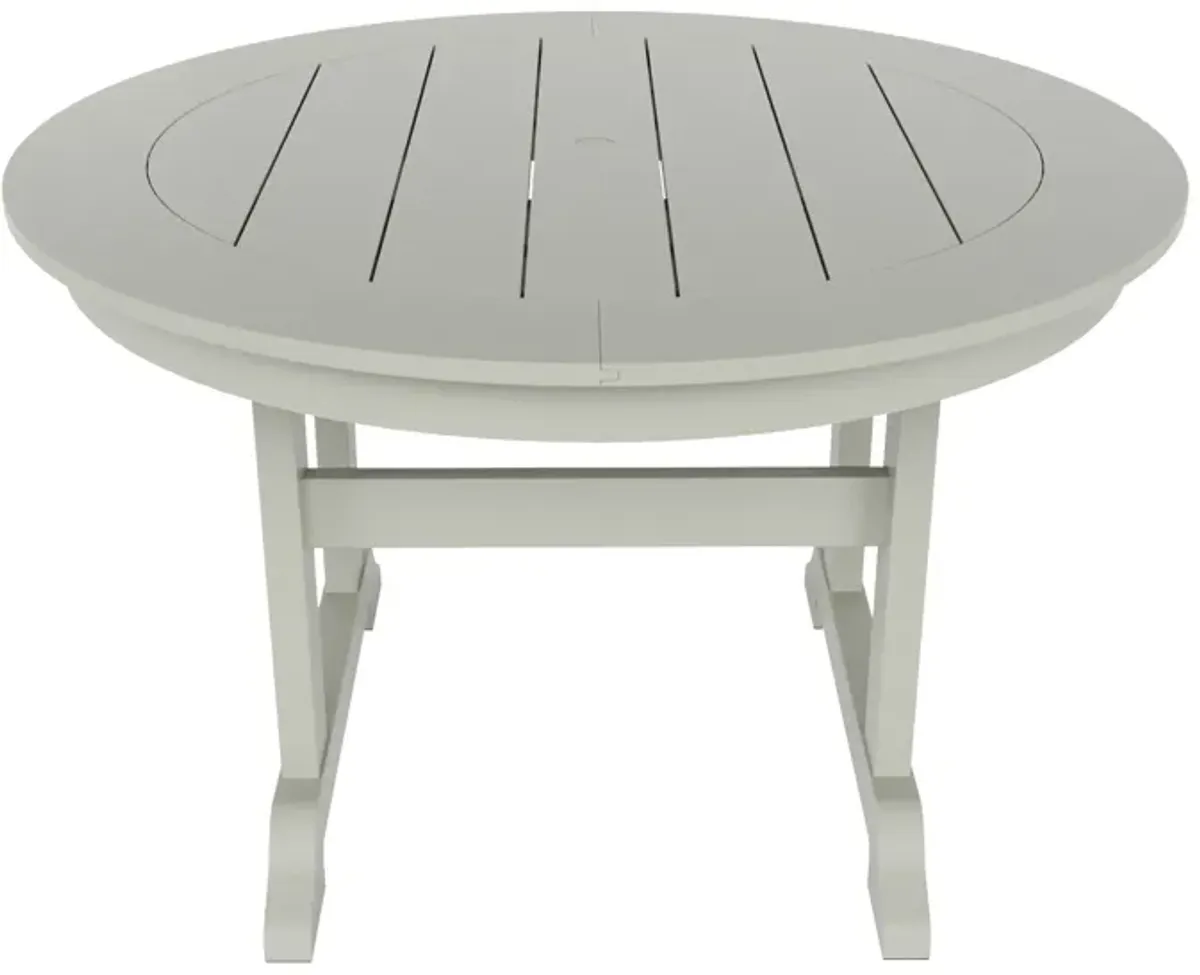 WestinTrends 47" Round Outdoor Patio Dining Table