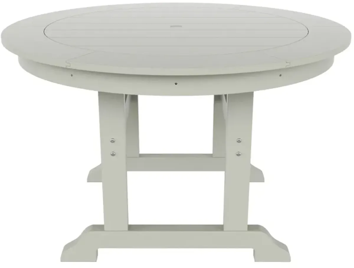 WestinTrends 47" Round Outdoor Patio Dining Table