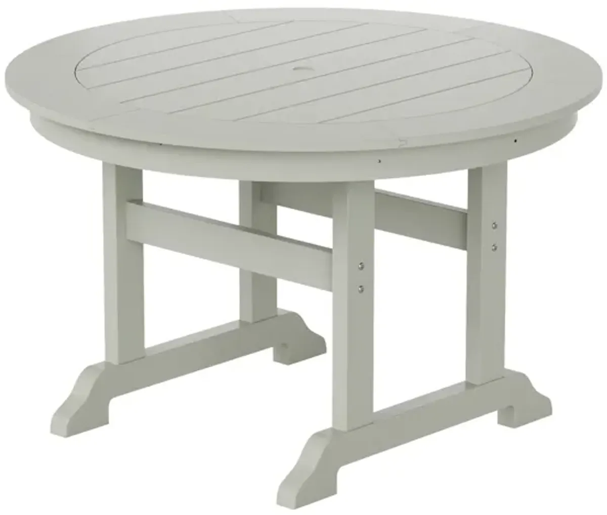 WestinTrends 47" Round Outdoor Patio Dining Table