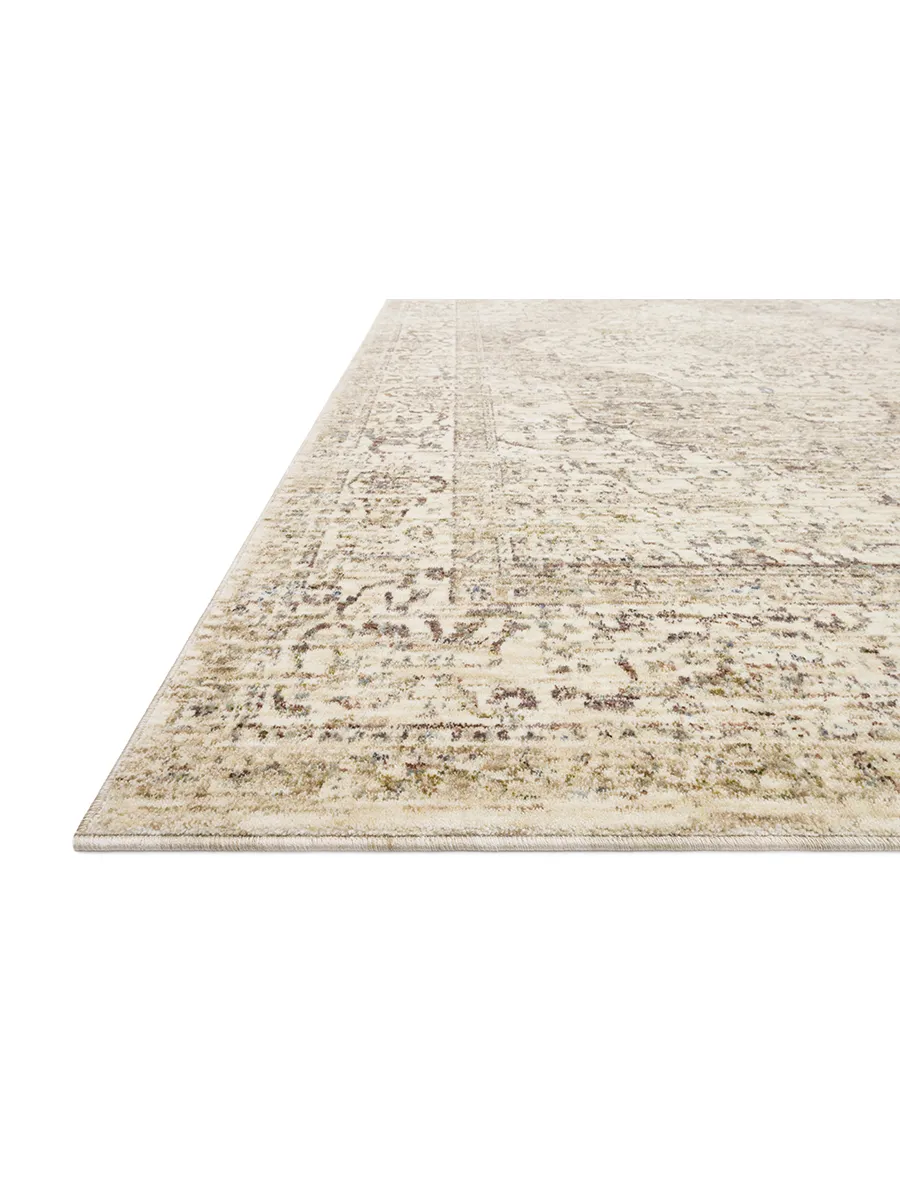 Revere REV04 Ivory/Berry 5' x 8' Rug