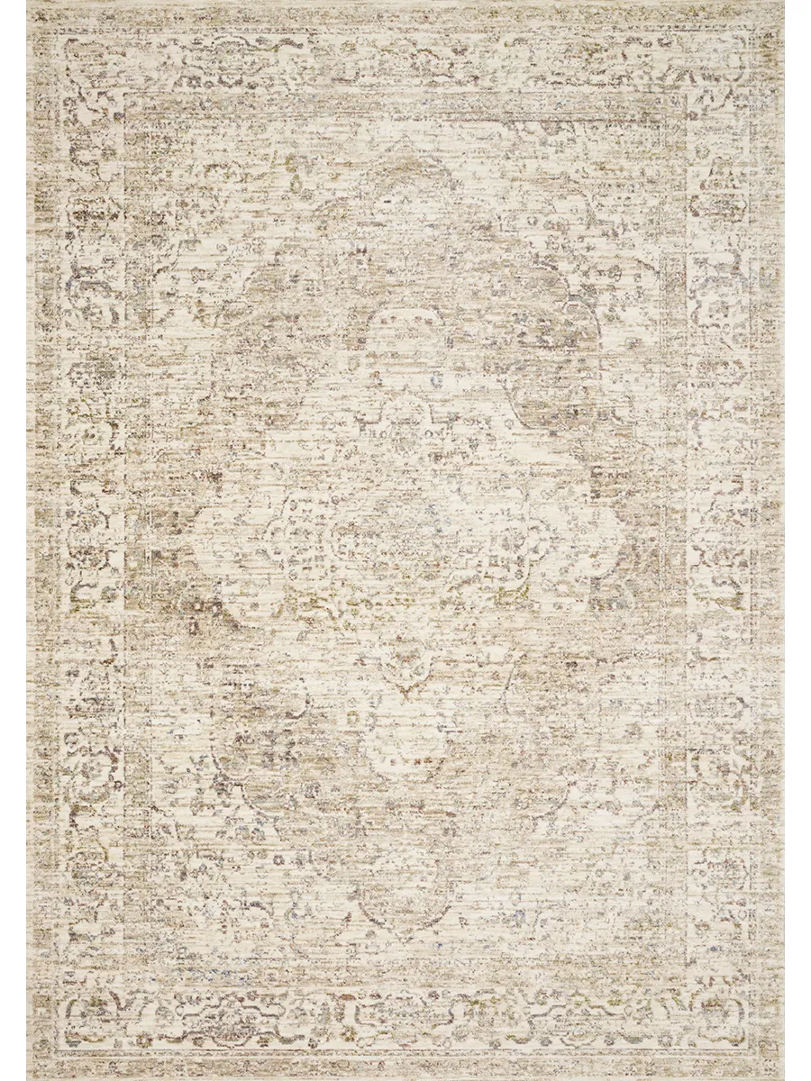 Revere REV04 Ivory/Berry 5' x 8' Rug