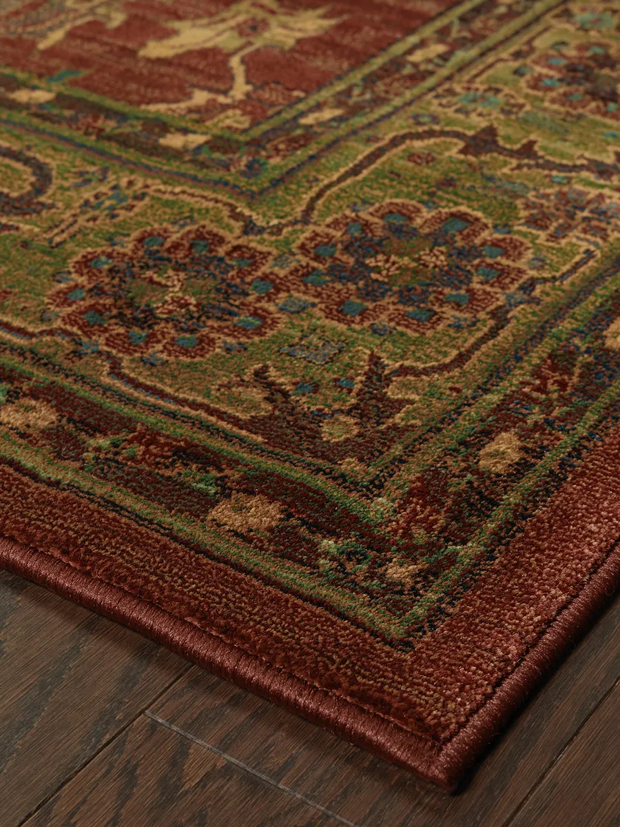 Kharma 2'6" x 9'1" Red Rug