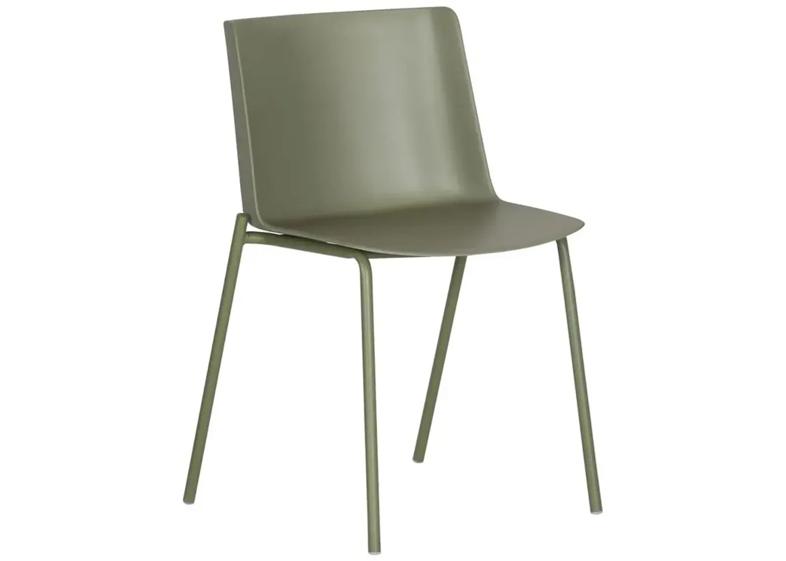 Moe's Home Collection Silla Outdoor Dining Chair Sage Green-Set Of Two