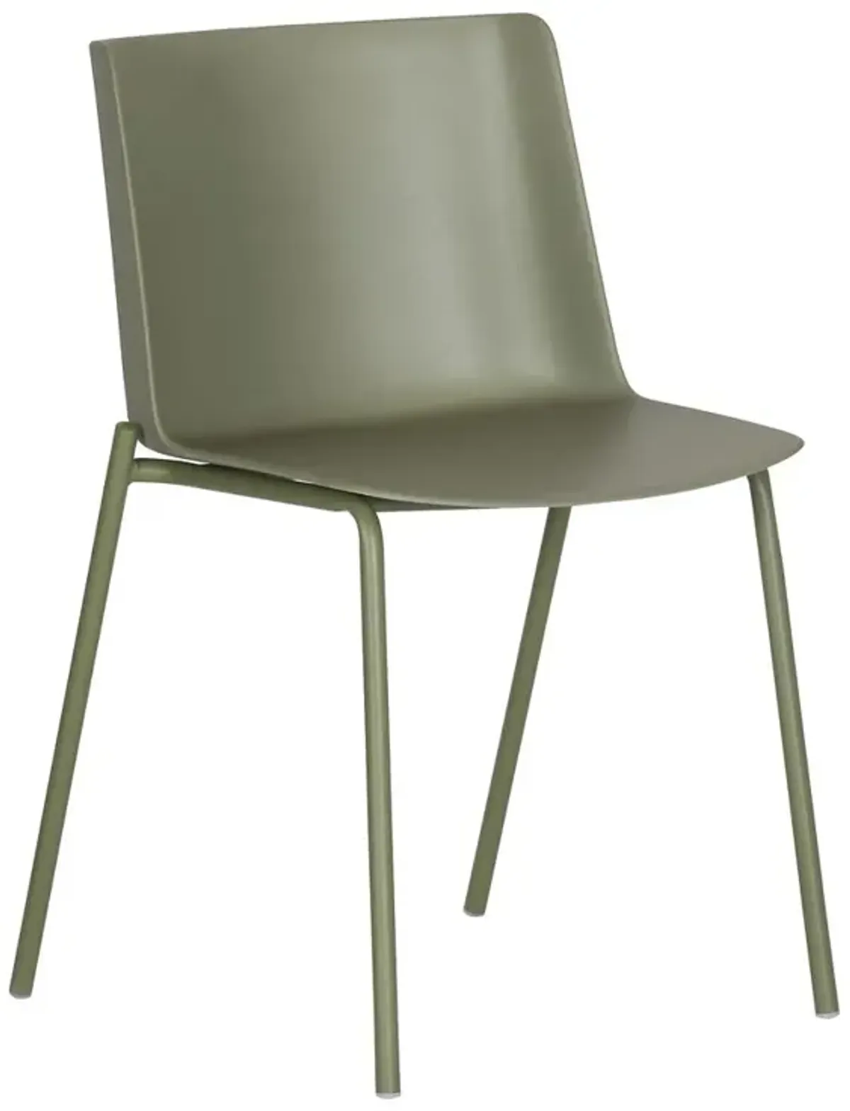 Moe's Home Collection Silla Outdoor Dining Chair Sage Green-Set Of Two