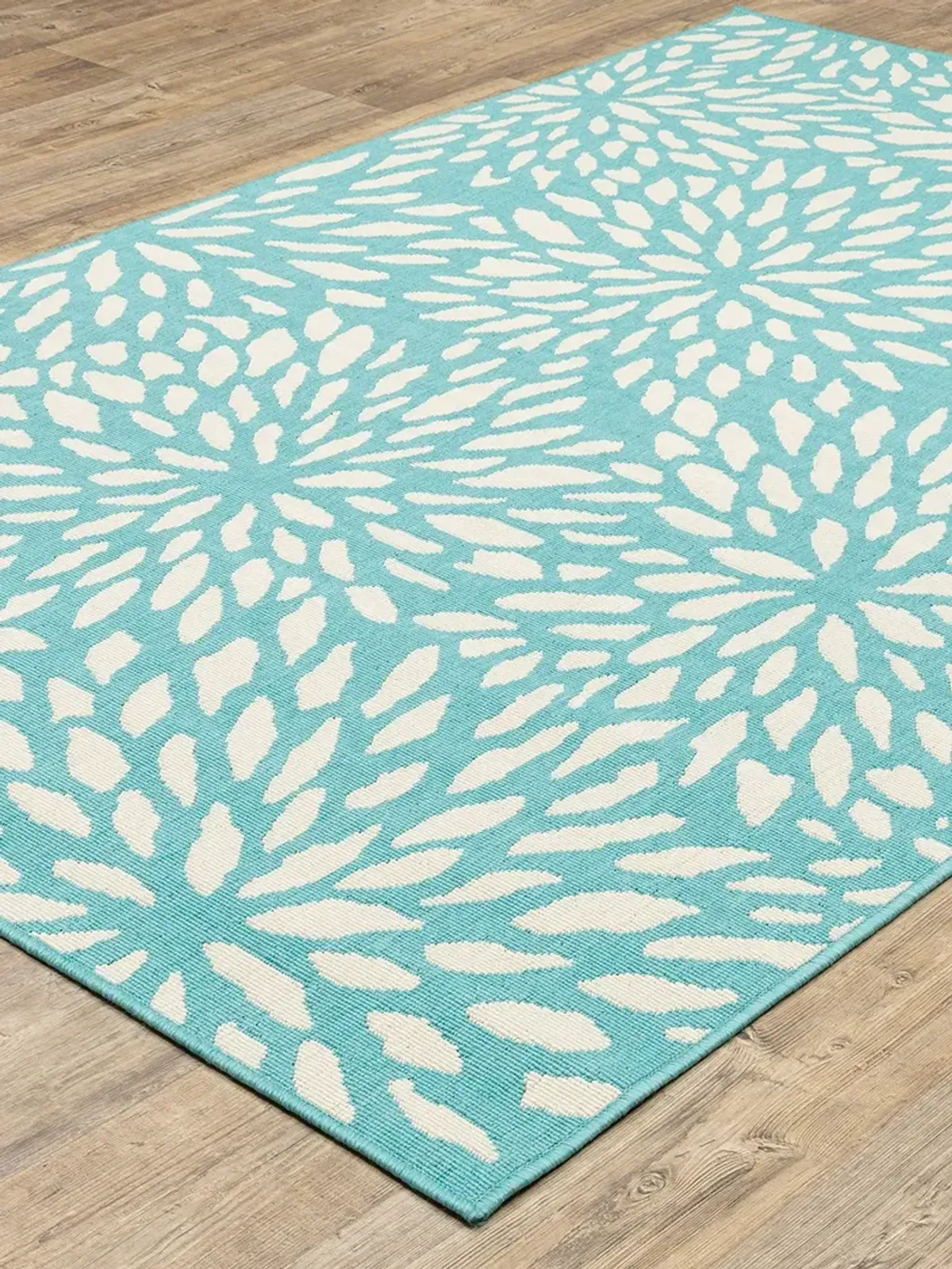 Meridian 7'10" x 10'10" Blue Rug