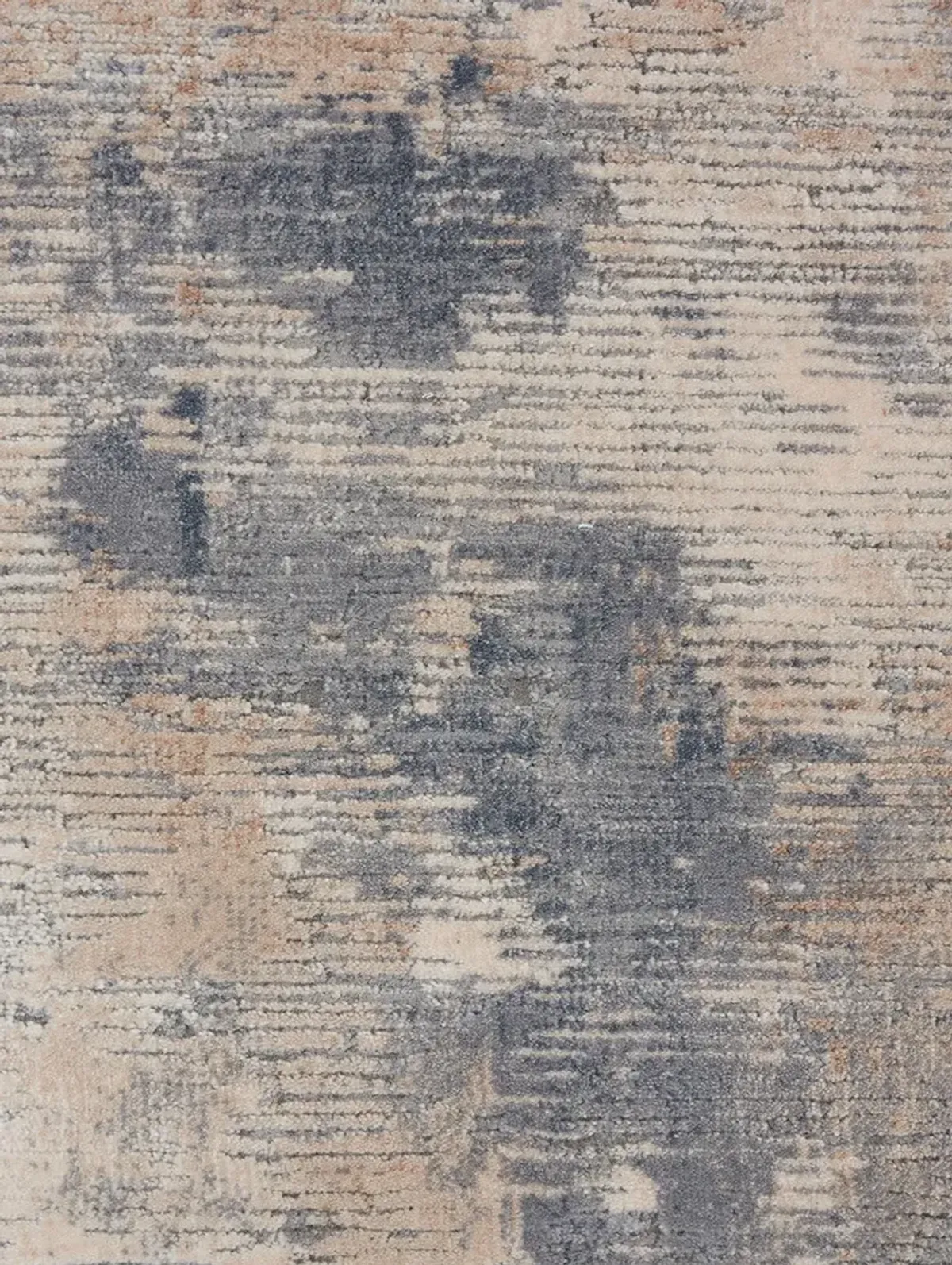 Rustic Textures RUS05 Beige/Gray 5'3" x 7'3" Rug