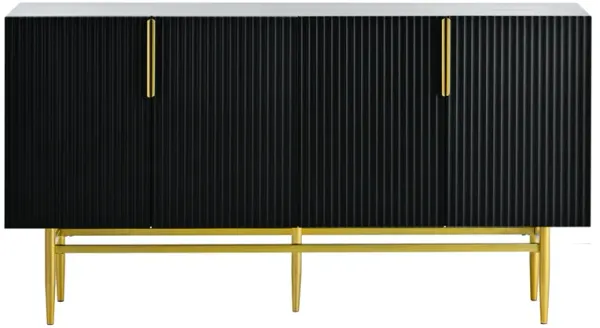 Merax Modern Elegant 4-door Sideboard Buffet Cabinet