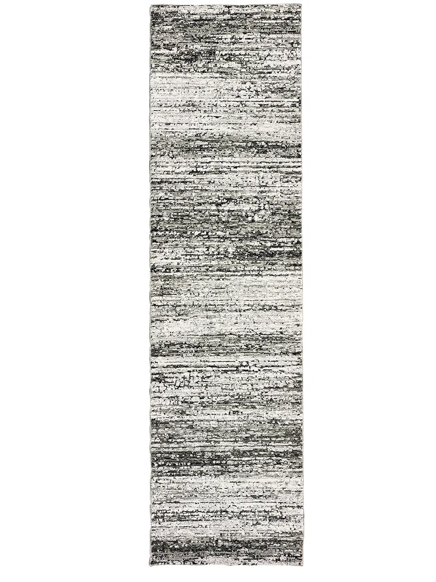 Atlas 2'6" x 12' Ash Rug