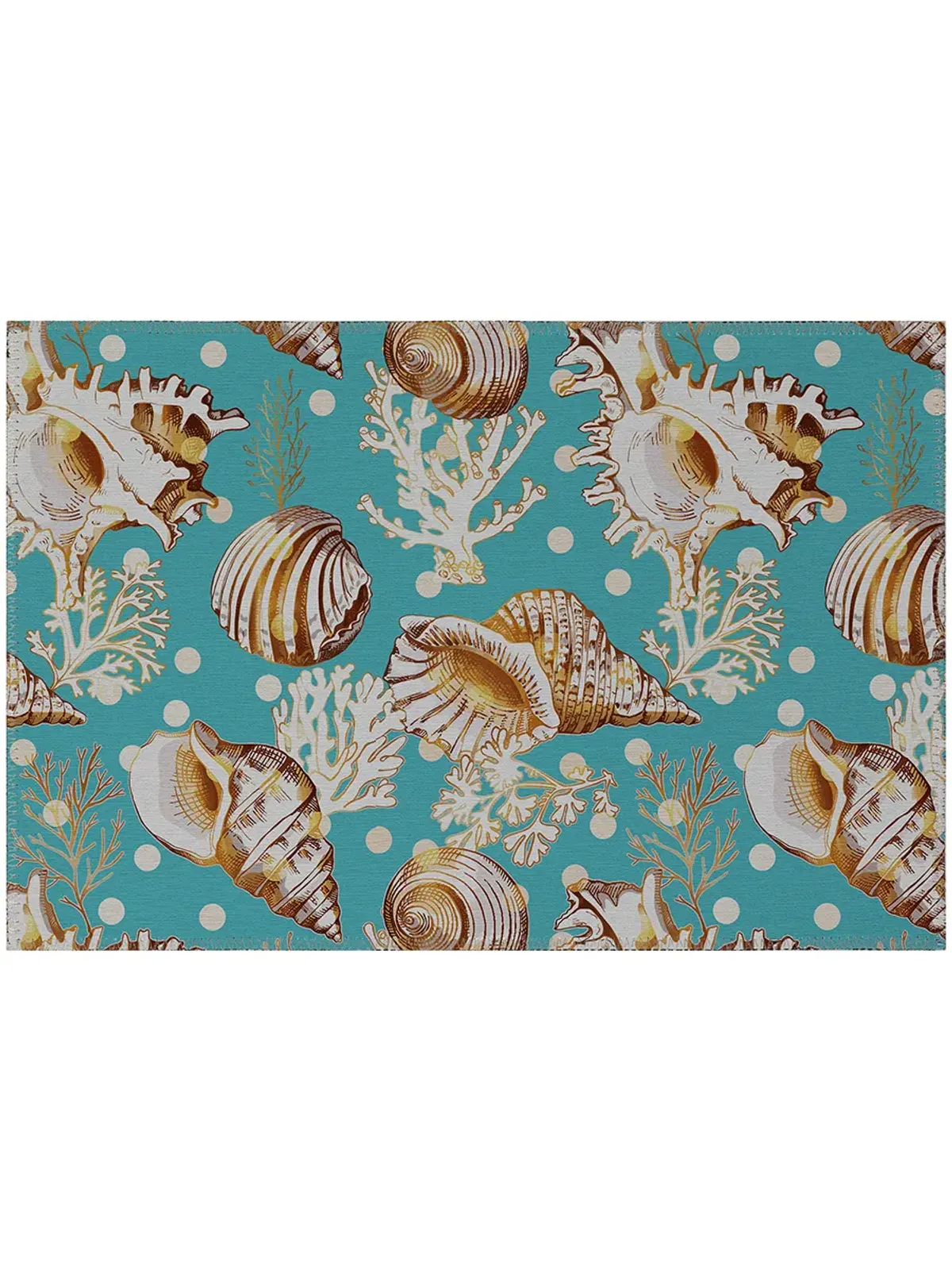 Seabreeze SZ6 Teal 20" x 30" Rug