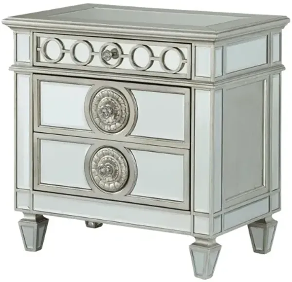 Varian Nightstand In Mirrored