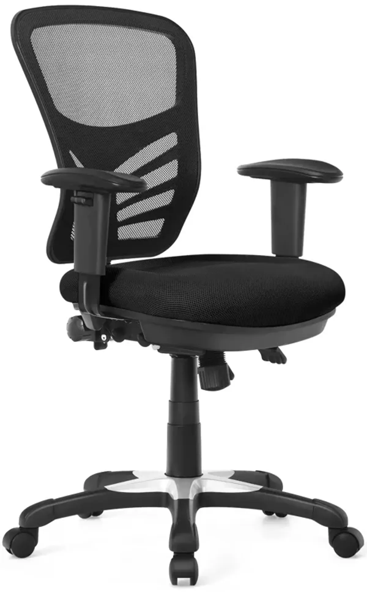 Ergonomic Mesh Office Chair with Adjustable Back Height and Armrests