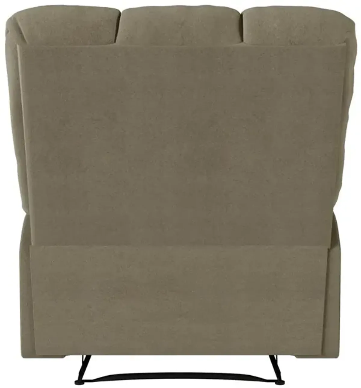 ProLounger Wall Hugger Recliner in Sage Microfiber with Square Tufted Back