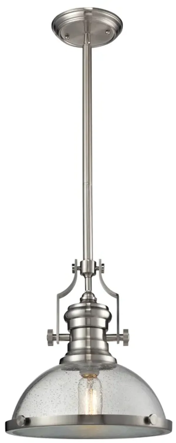 Chadwick 13'' Wide 1-Light Pendant - Clear Seeded