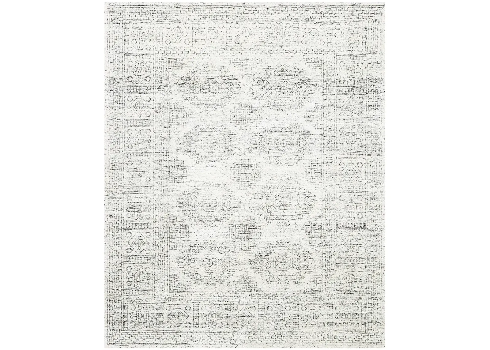 Vestige VQ01 White/Black 8' x 10' Rug