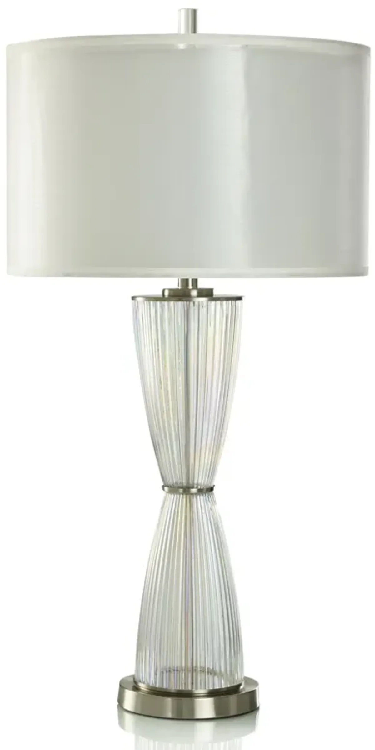 Luster Silver Table Lamp