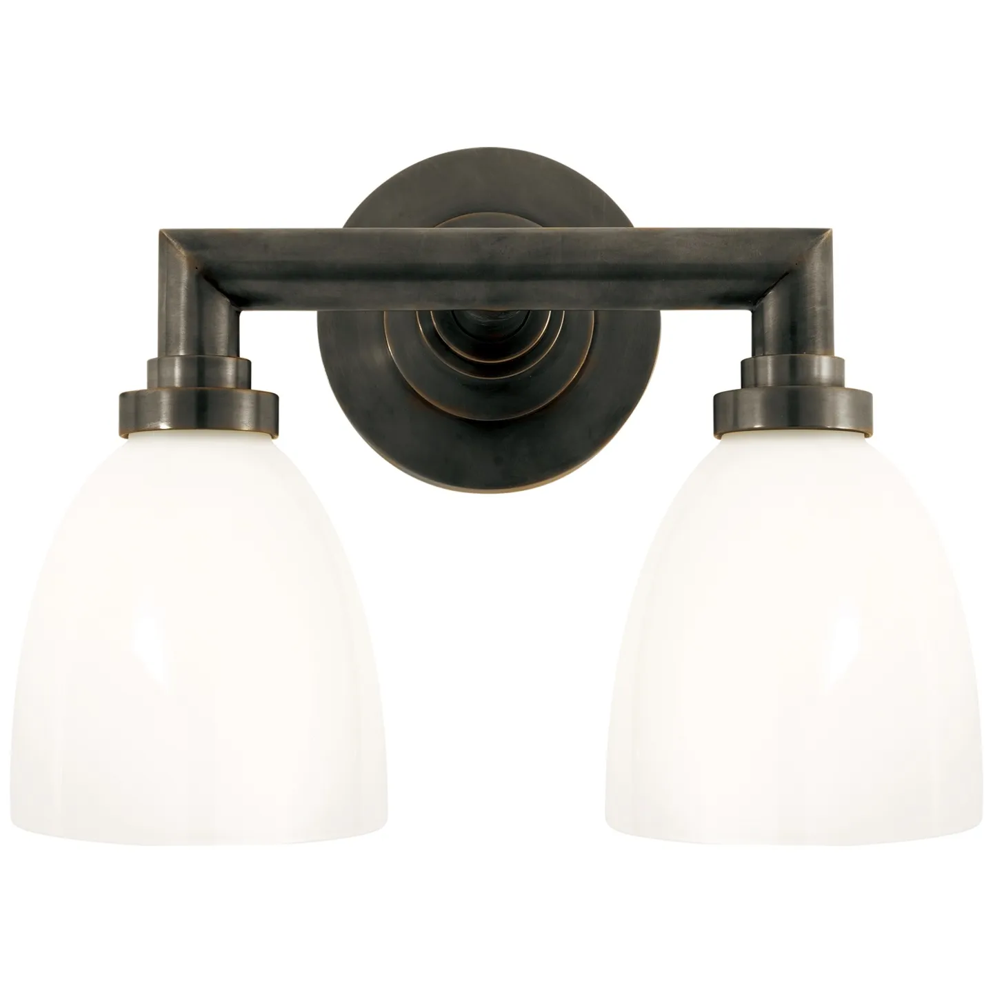 Wilton Double Bath Light in Bronze