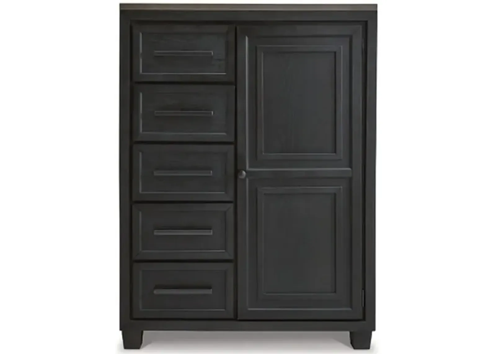 Foyland 5 Drawer Door Chest