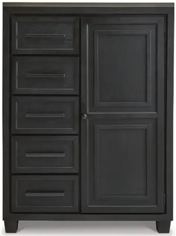 Foyland 5 Drawer Door Chest