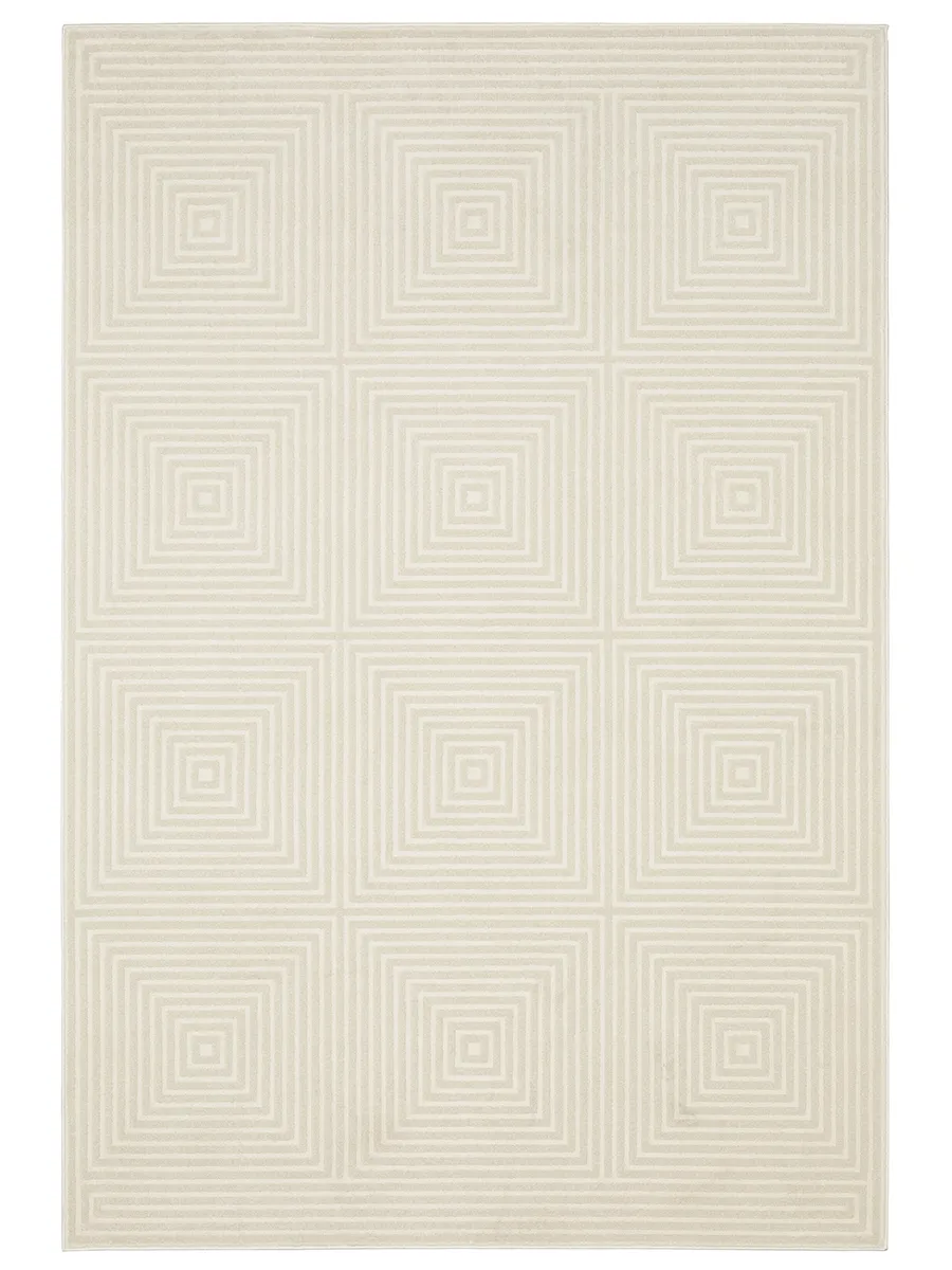 Raylan 6'7" x 9'6" Ivory Rug