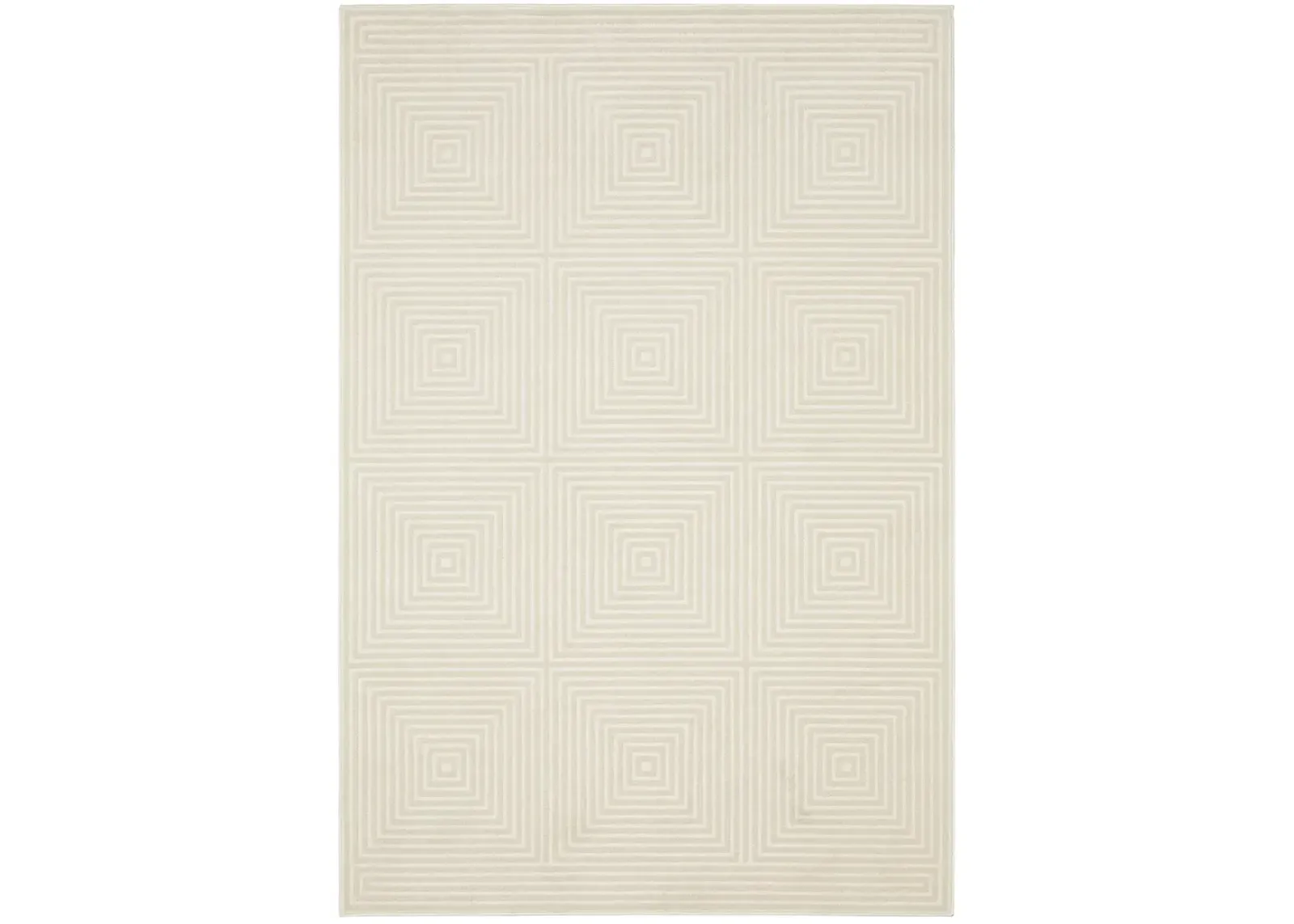 Raylan 6'7" x 9'6" Ivory Rug