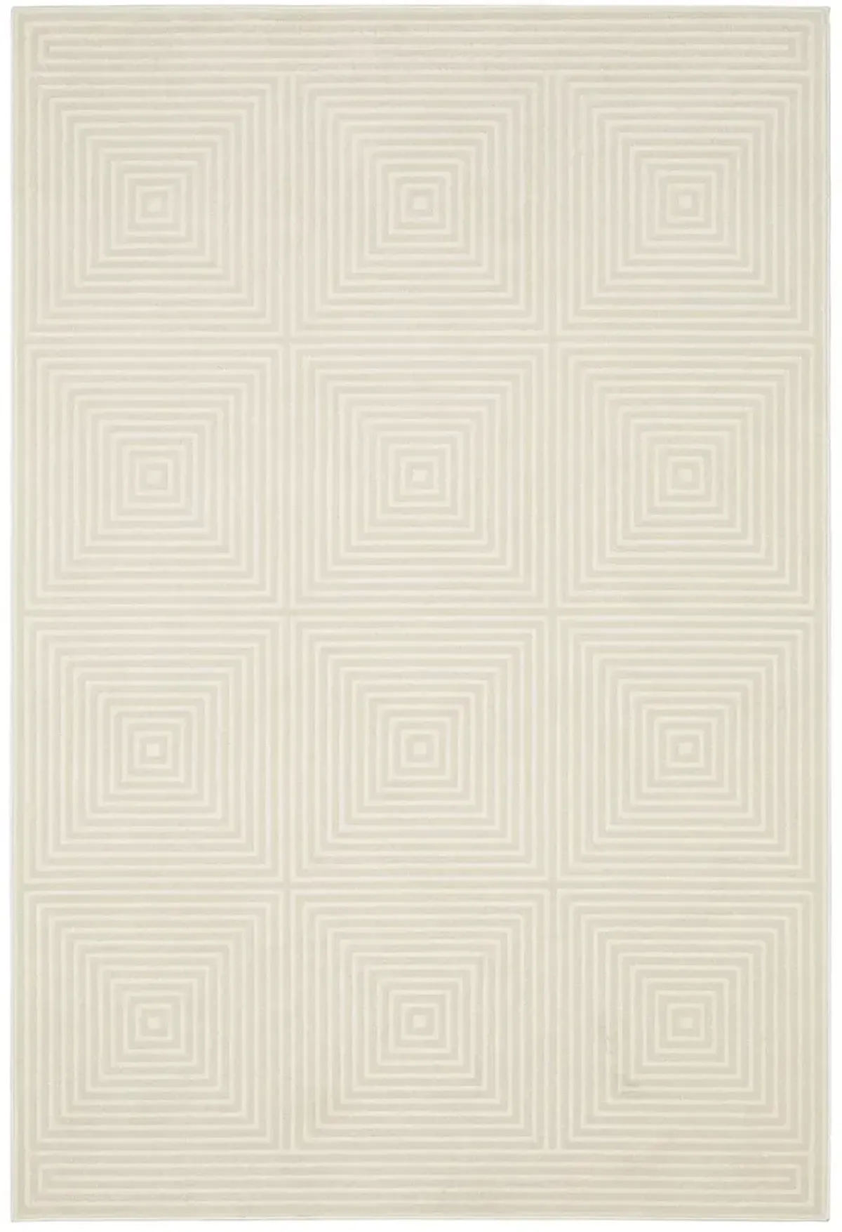 Raylan 6'7" x 9'6" Ivory Rug