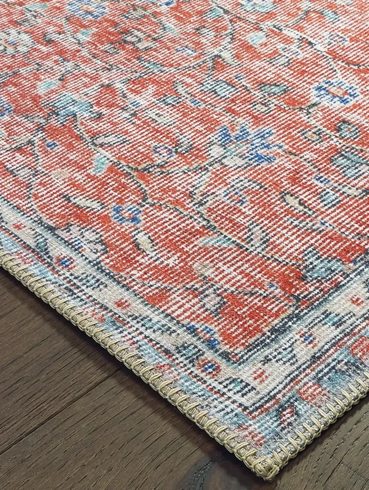 Sofia 8'3" x 11'6" Red Rug