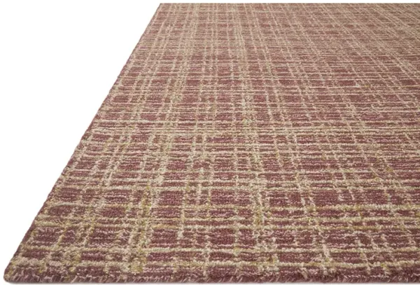 Polly POL03 Berry/Natural 8'6" x 11'6" Rug