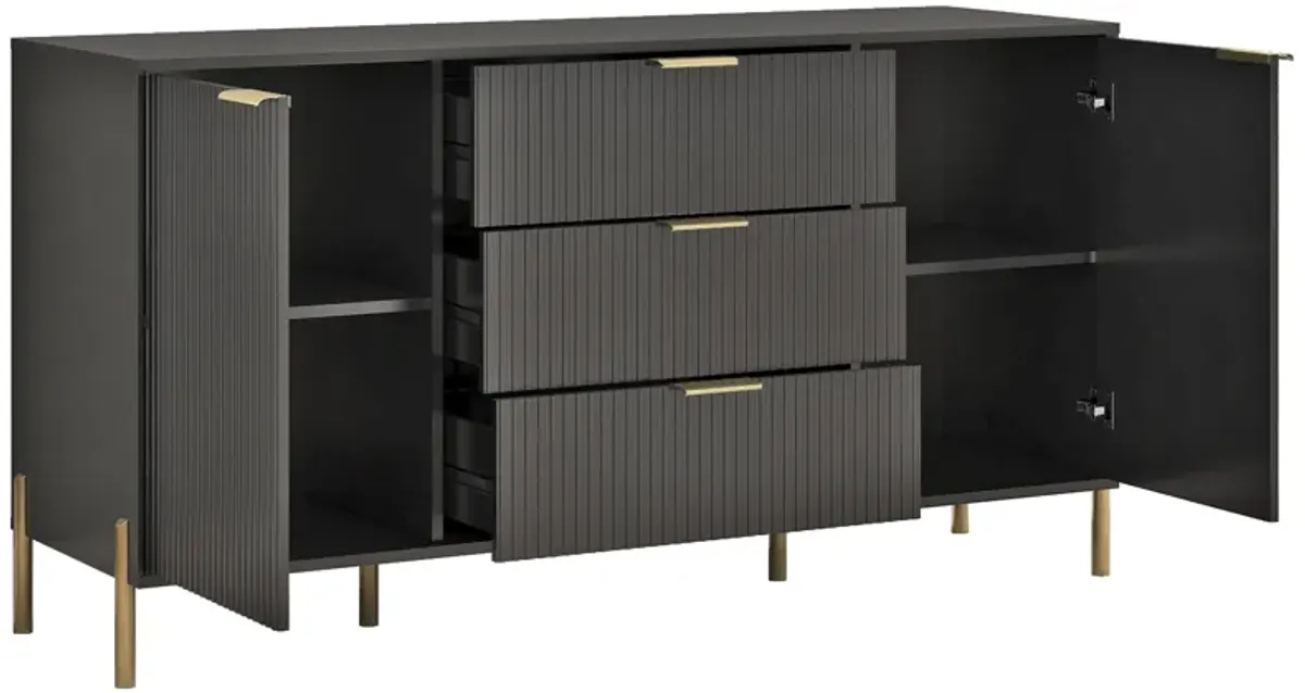 FESTIVO 58" Premium Storage Cabinet Dresser - Versatile and Stylish