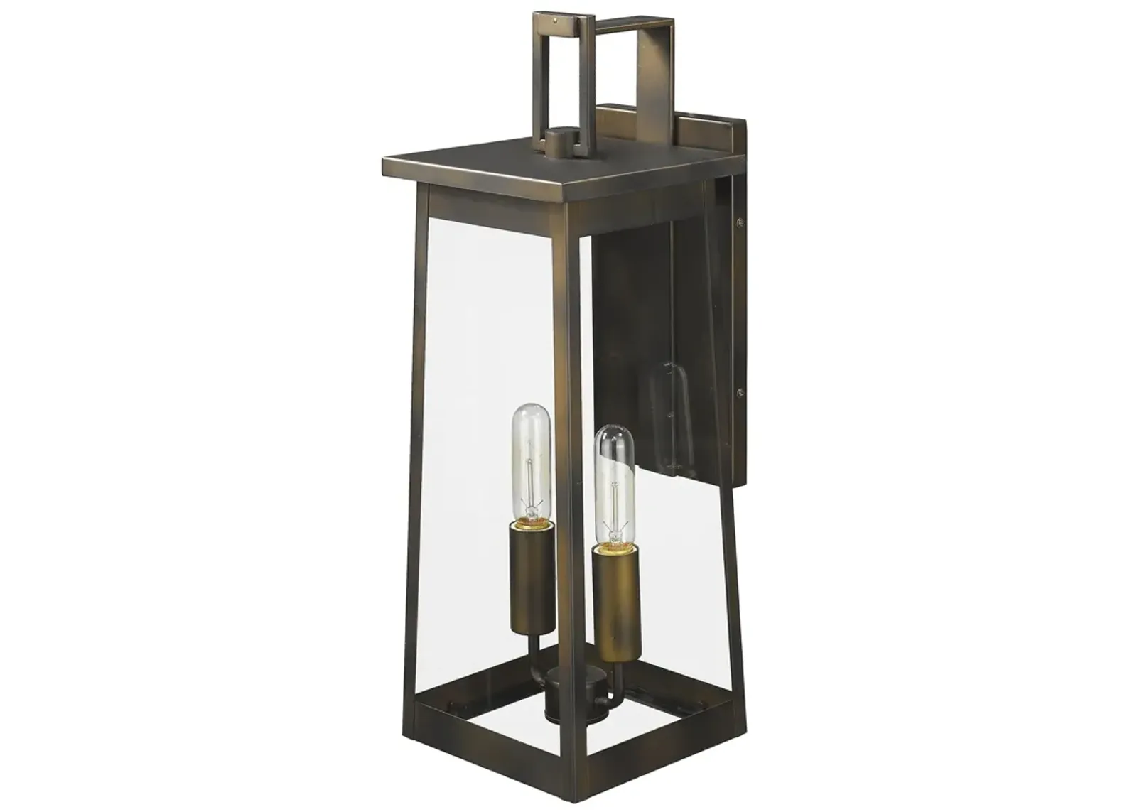 Homezia Alden 2-Light Oil-Rubbed Bronze Wall Light