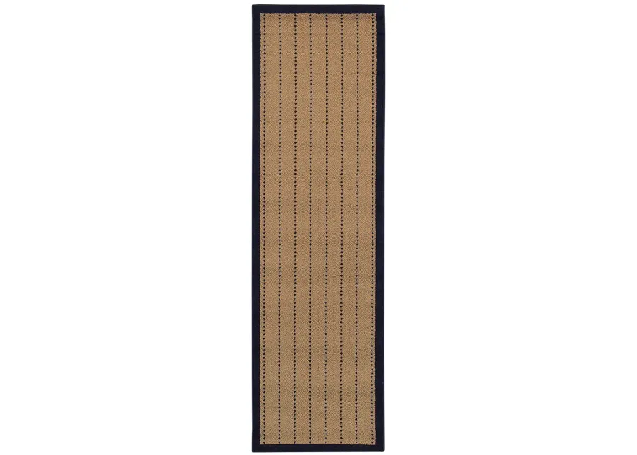 Lanai 2'3" x 7'6" Beige Rug