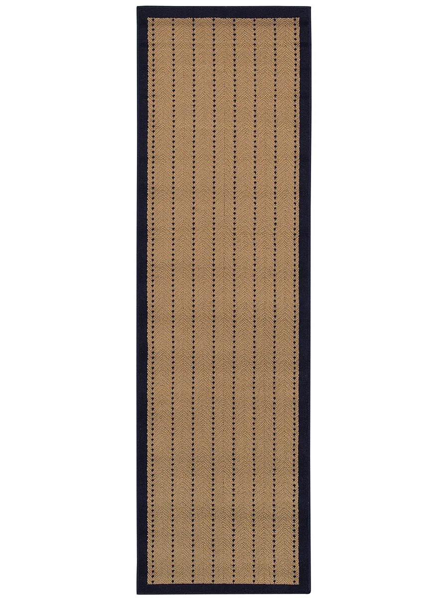 Lanai 2'3" x 7'6" Beige Rug