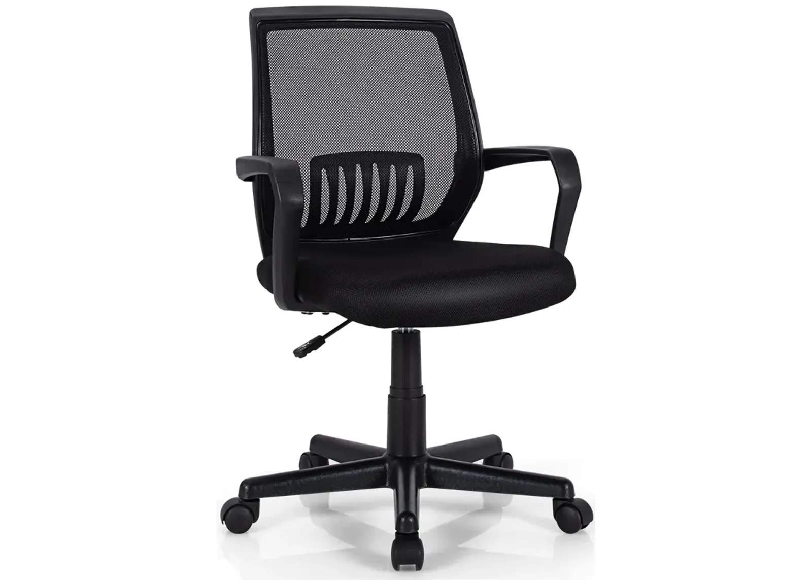 Costway Mesh Office Chair  Height Adjustable Executive Chair w/ Lumbar Support