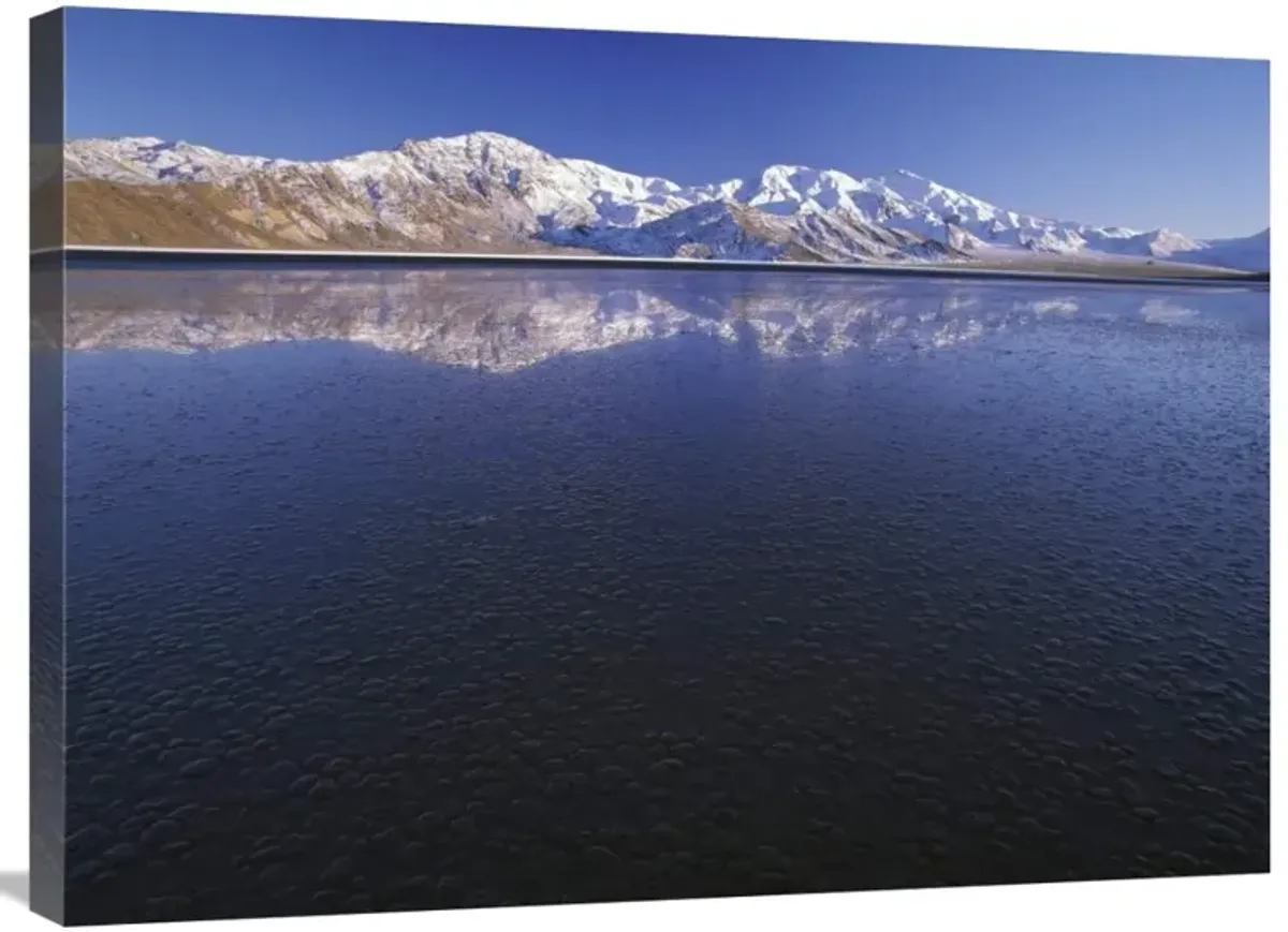 Flooded Racetrack Playa, Death Valley National Park, California-Canvas Art-32x24