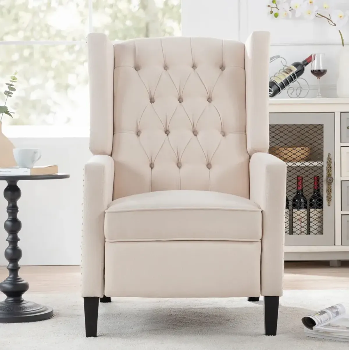 27" Wide Manual Wing Chair Recliner