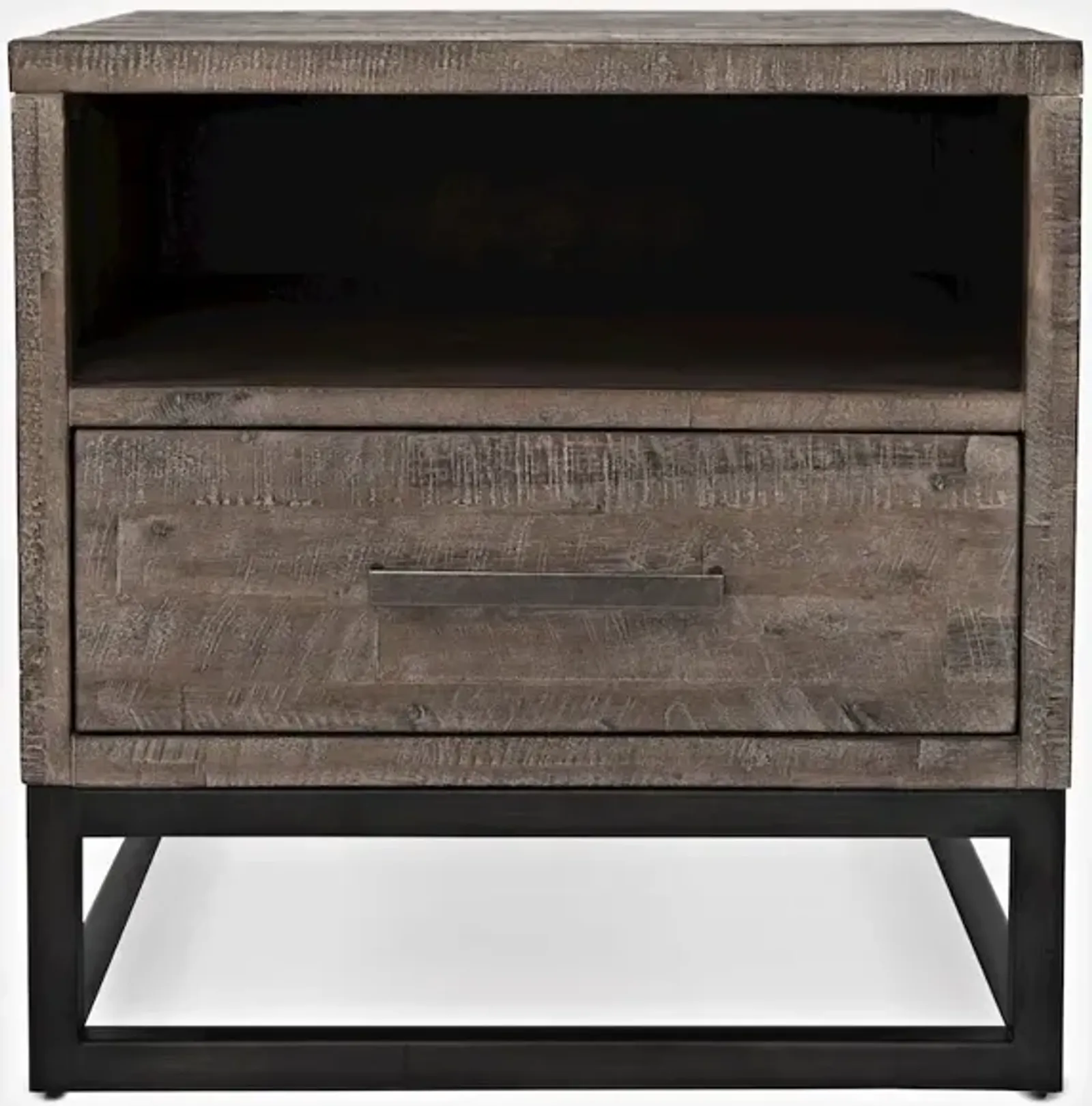 Jofran East Hampton Distressed Solid Wood End Table