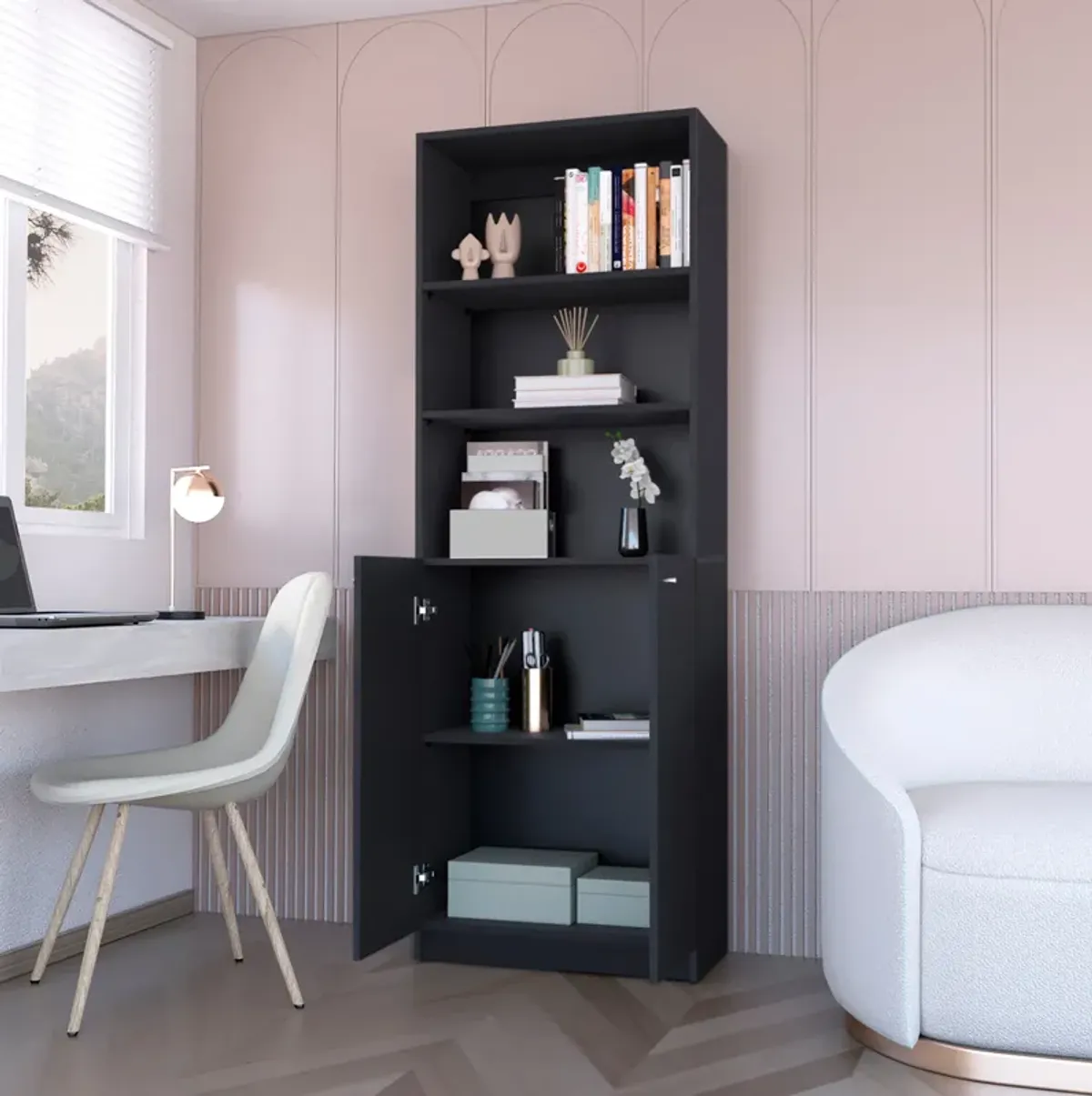 Sutton 2-Door Bookcase