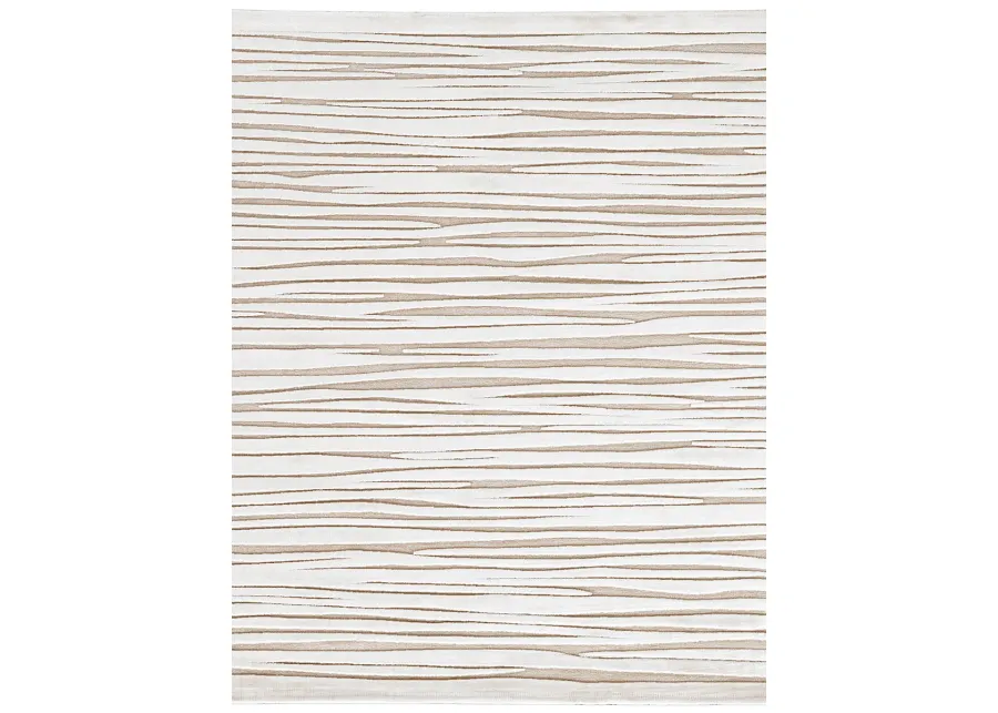 Fables Linea White 8'10" x 11'9" Rug