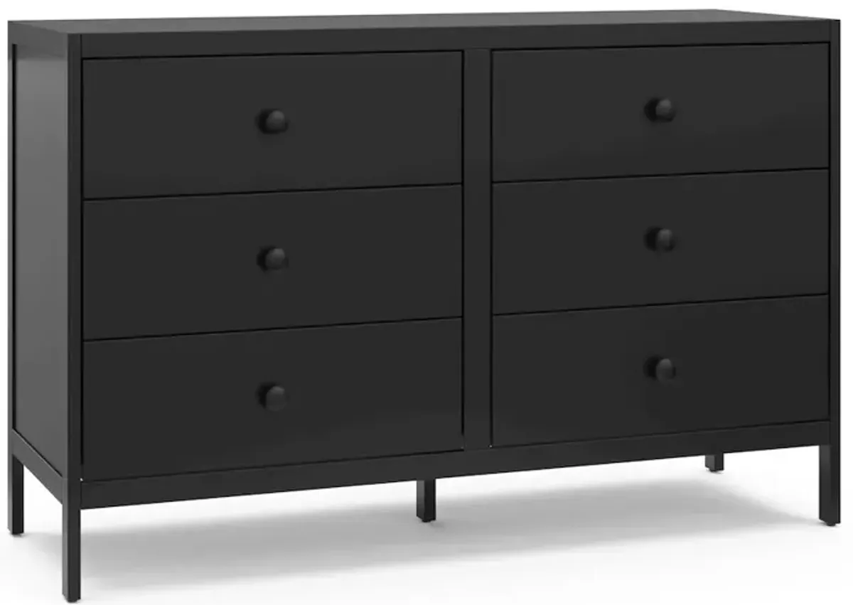 Graco Universal 6 Drawer Dresser - Black