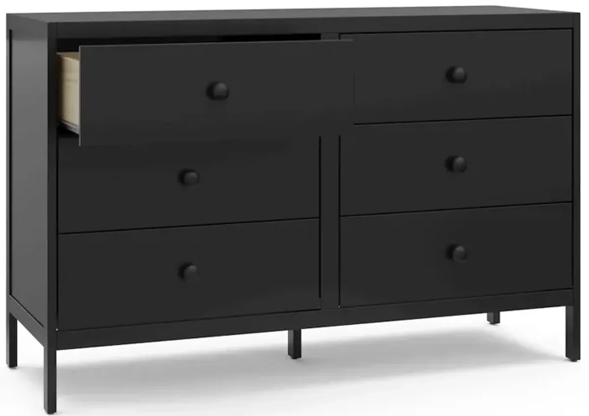 Graco Universal 6 Drawer Dresser - Black