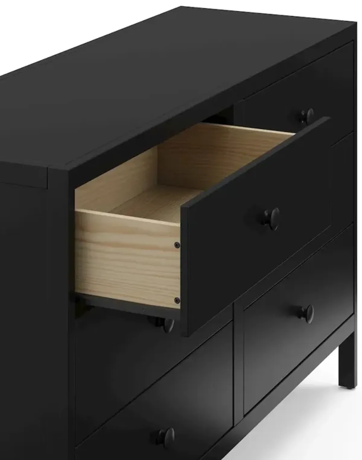 Graco Universal 6 Drawer Dresser - Black