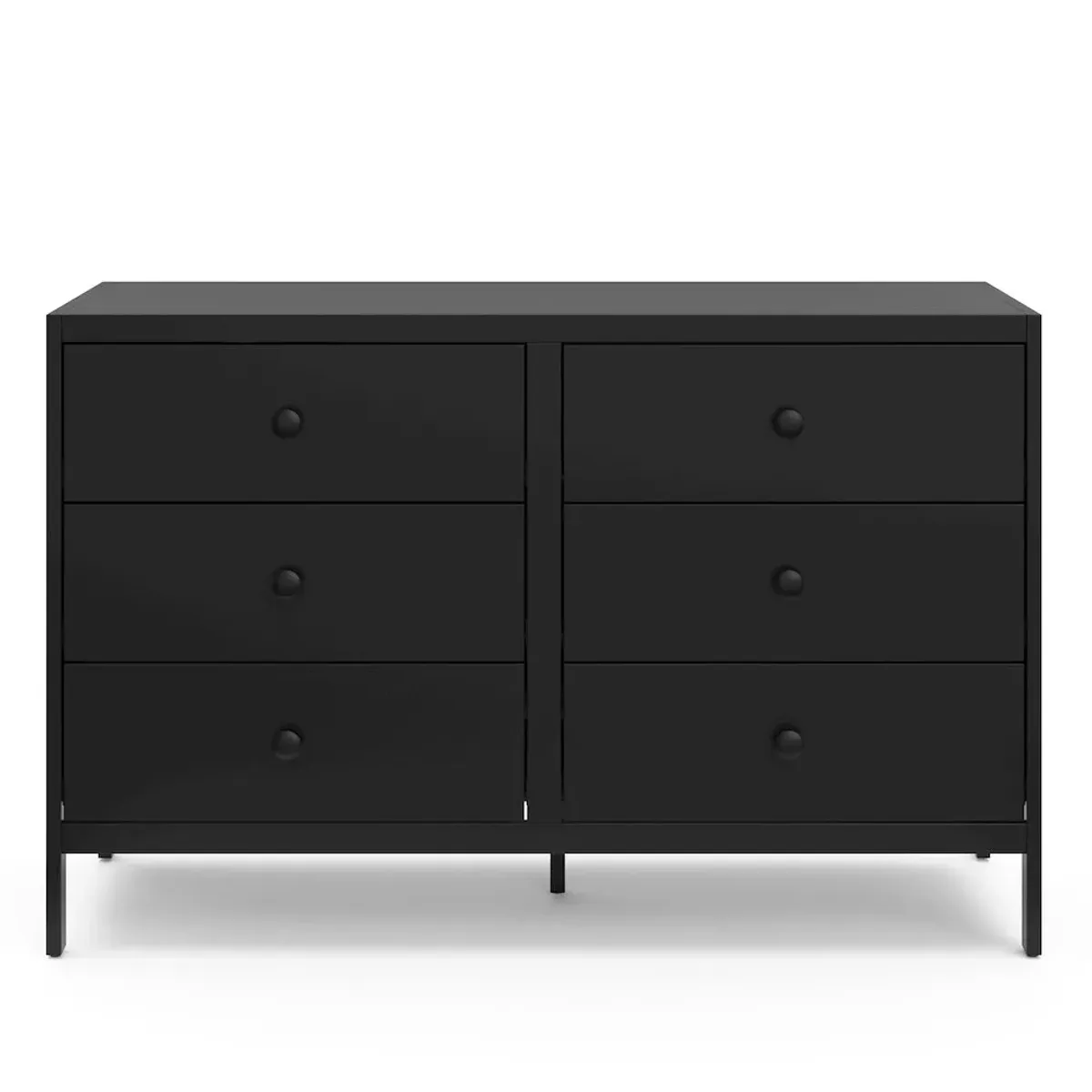 Graco Universal 6 Drawer Dresser - Black