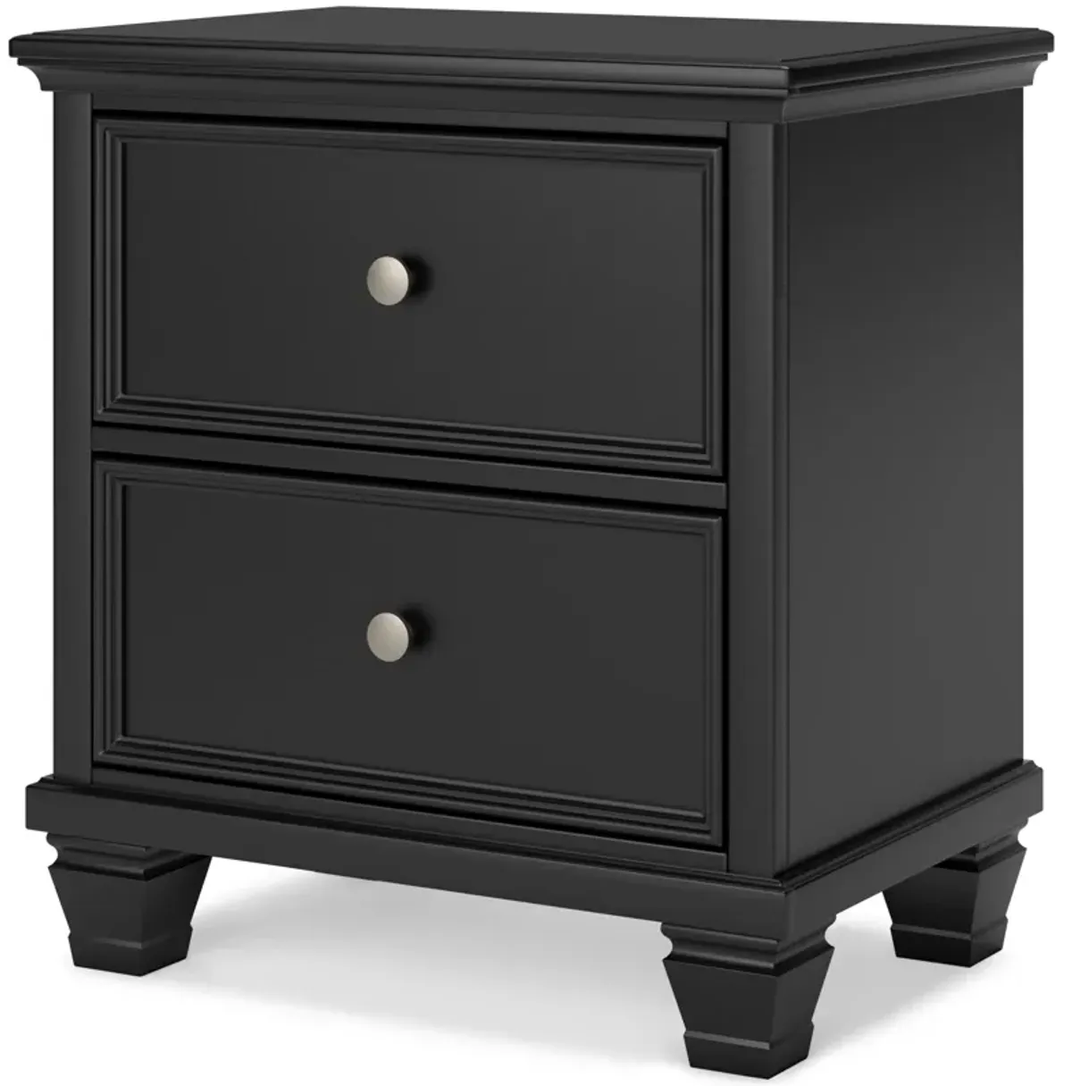 Lanolee Black Nightstand