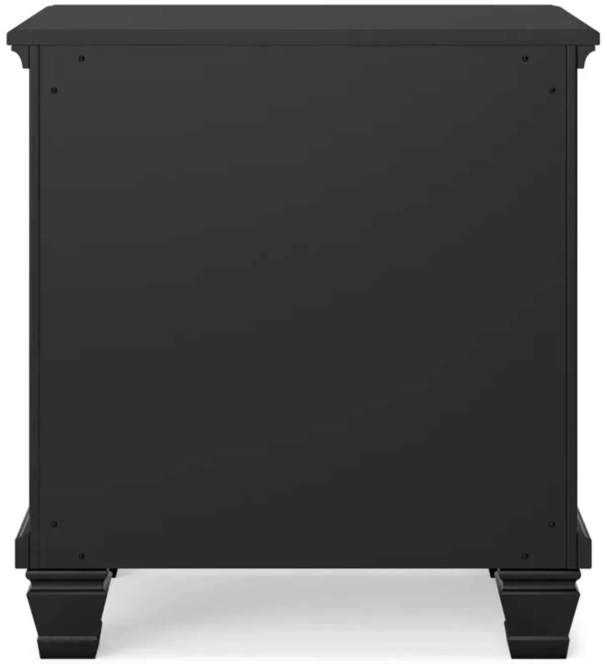 Lanolee Black Nightstand