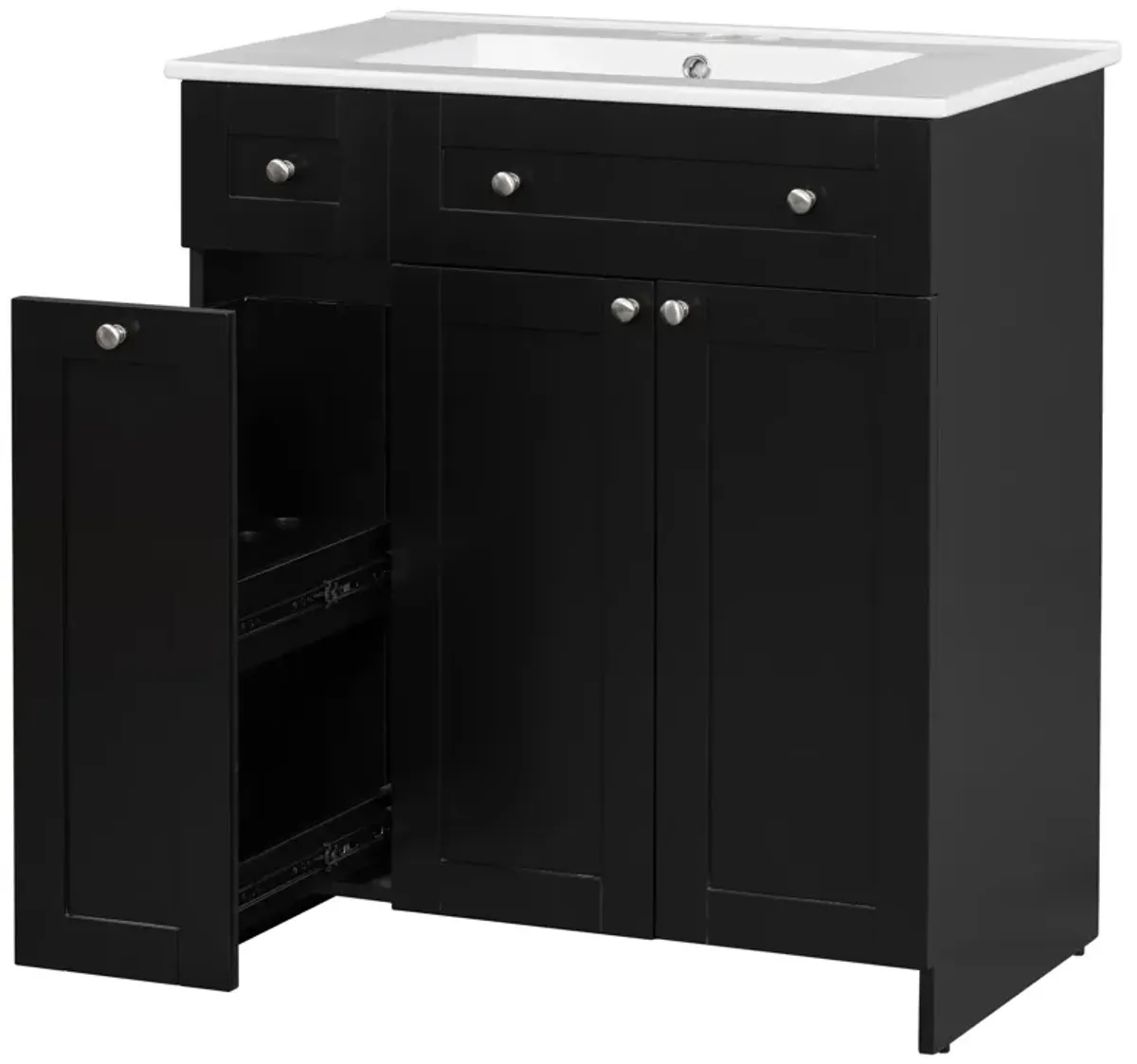 Merax Bathroom Vanity with Ceramic Sink