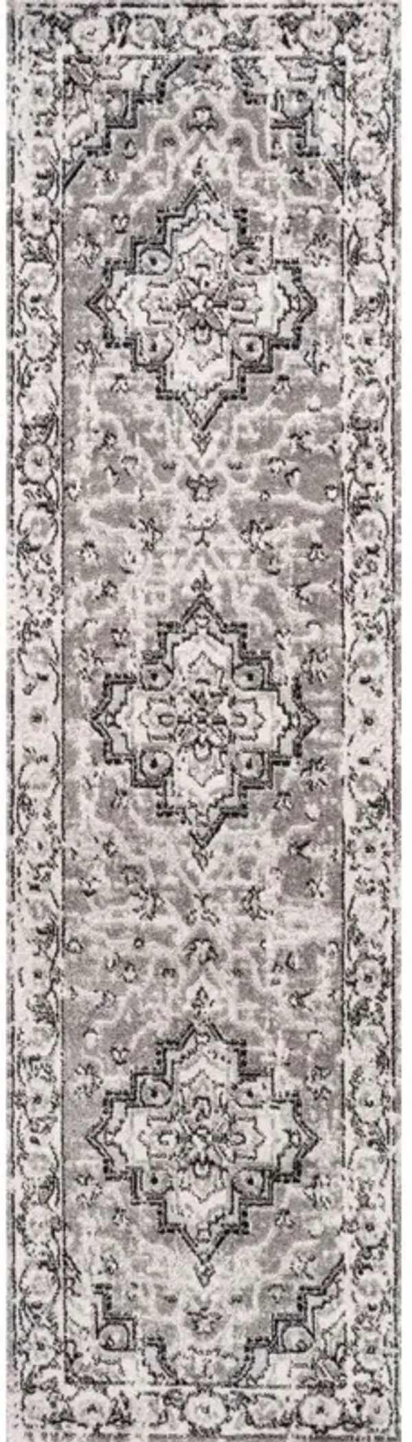 Denia Ornate Geometric Medallion Area Rug