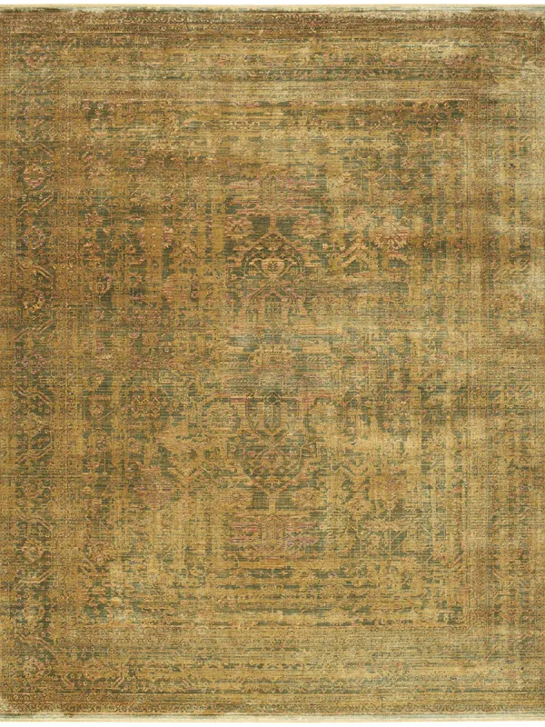 Luxurious LRS01 Olive 8'6" x 11'6" Rug