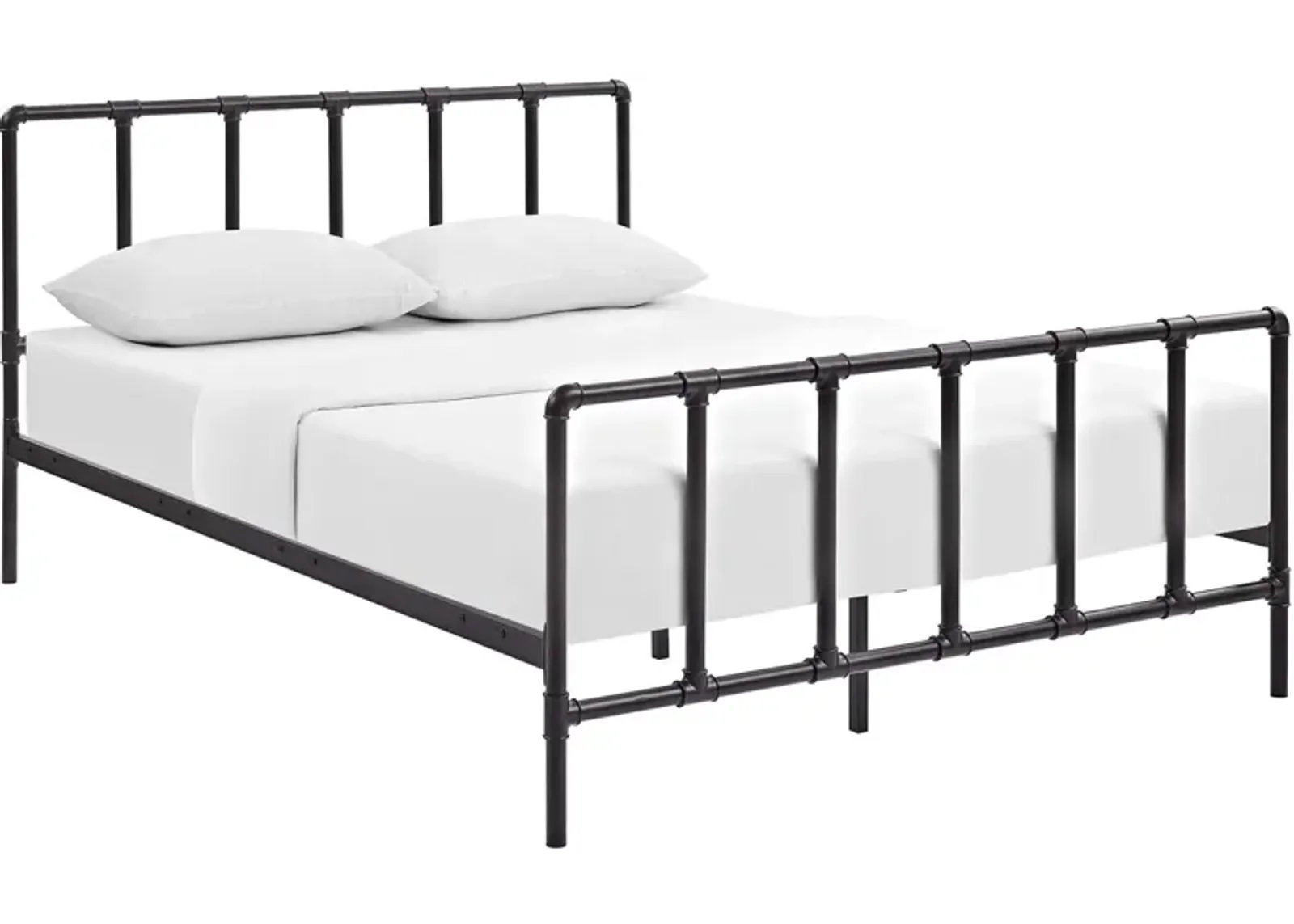 Modway - Dower Queen Stainless Steel Bed